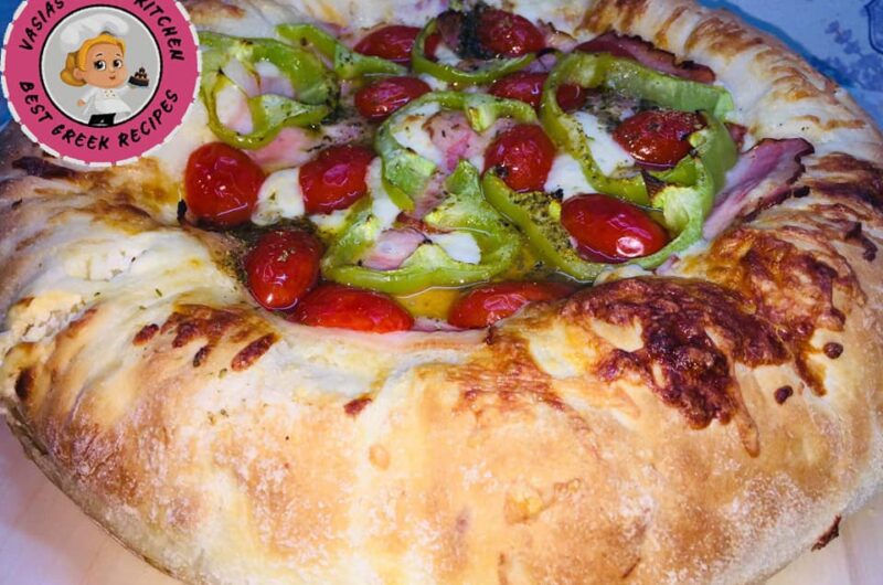 Pizza Αφρος Συγκλονιστικη Με Γεμιση Φιλαδελφια!!