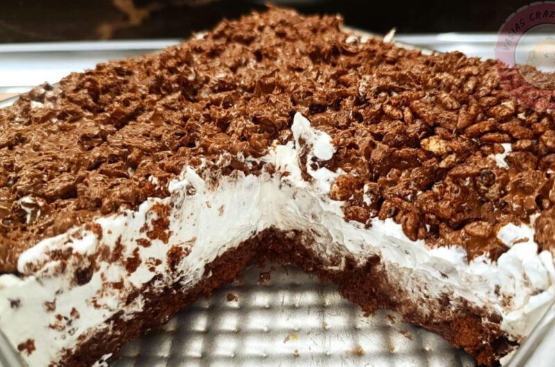 Το Crunchy Γλυκό Που Έριξε το Τικ Τοκ.Ανακάλυψε το πιο εύκολο σοκολατένιο γλυκό χωρίς ψήσιμο που μπορείς να ετοιμάσεις σε μόλις 10 λεπτά!